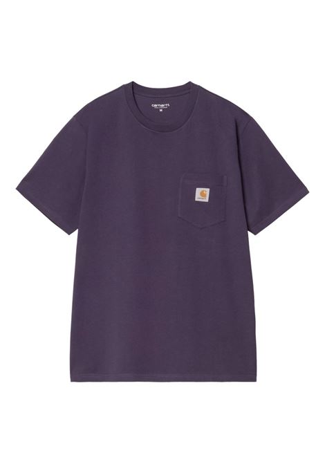 t-shirt ls chase uomo purple CARHARTT WIP | I030434889.XX